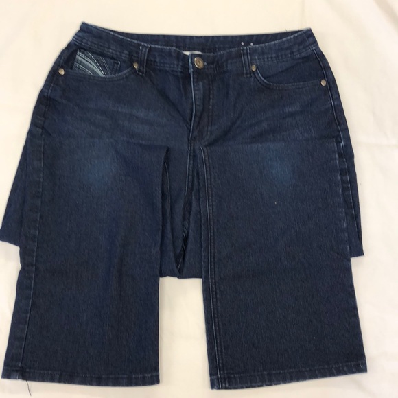 Christopher & Banks Pants with Bling Pockets Size 12 Short - Picture 3 of 5